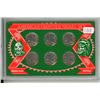 Image 1 : American Frontier Nickel Set. 6-coin Buffalo Nickel set. Housed in an SSCA hard plastic holder.