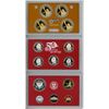 Image 2 : U.S. 2007S Silver Proof Set. 14-coin Proof Set includes Silver Proof Set, Silver States Proof Quarte