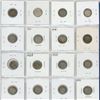Image 2 : Lot of 16 Canadian George V Silver 10 Cents. Includes 1912, 1913 Small Leaves, 1914, 1916, 1917, 191