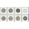 Image 2 : Complete Set of 7 Canadian World War II Silver 50 Cents 1939 – 1945. Coins grade VF-20 to EF-40. A n