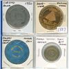 Image 1 : Lot of 4 Casino Tokens. Includes Caesars Palace, Deadwood, Golden Nugget & Casino Regina.
