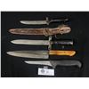 Image 2 : 4 Primitive Knives