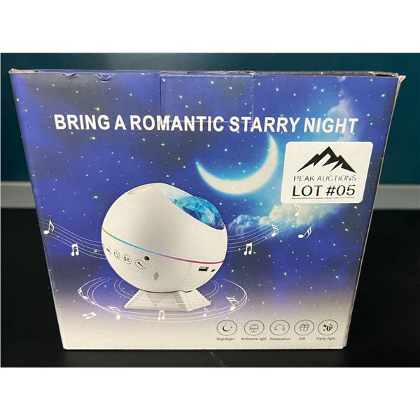 Lot of 1 Starry Night Galaxy Star Light Projector
