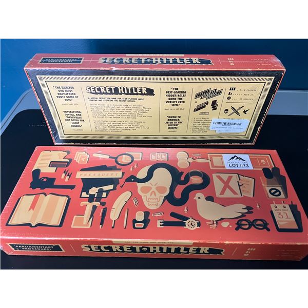 Lot of 2 Secret Hitler Card Game