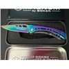 Image 2 : Lot of 1 Boker Magnum Rainbow 3 Pocket Knife