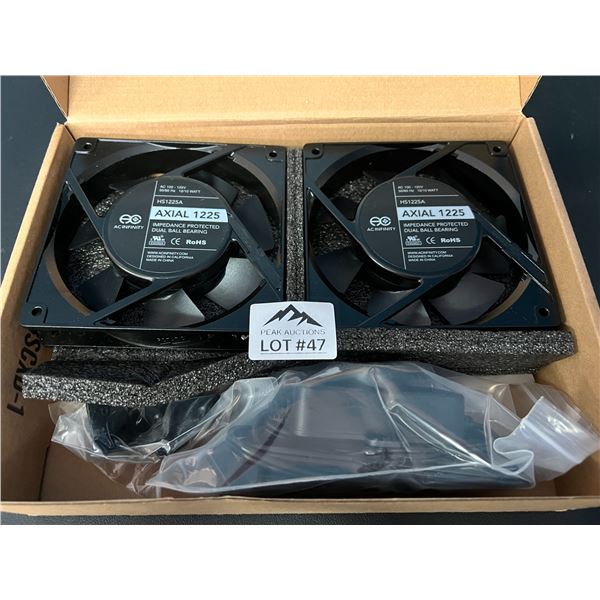 Lot of Axial Roof Fans (2 pack)