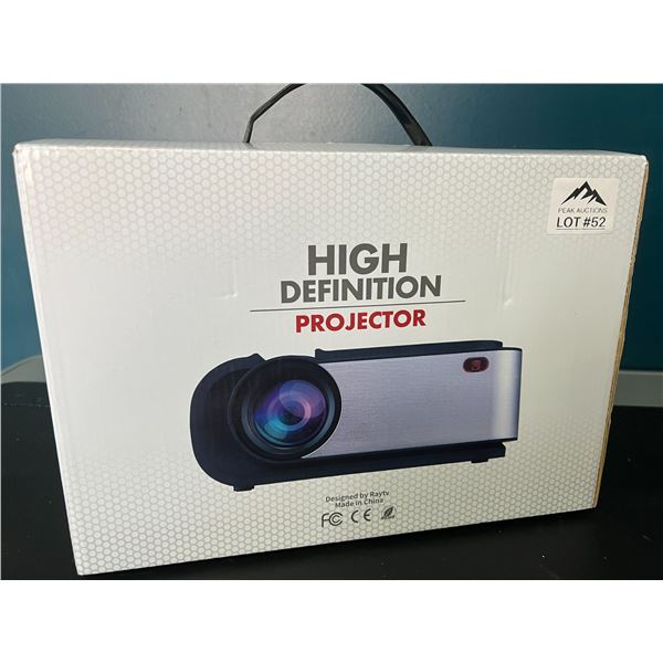 Lot of 1 High Definition Projector
