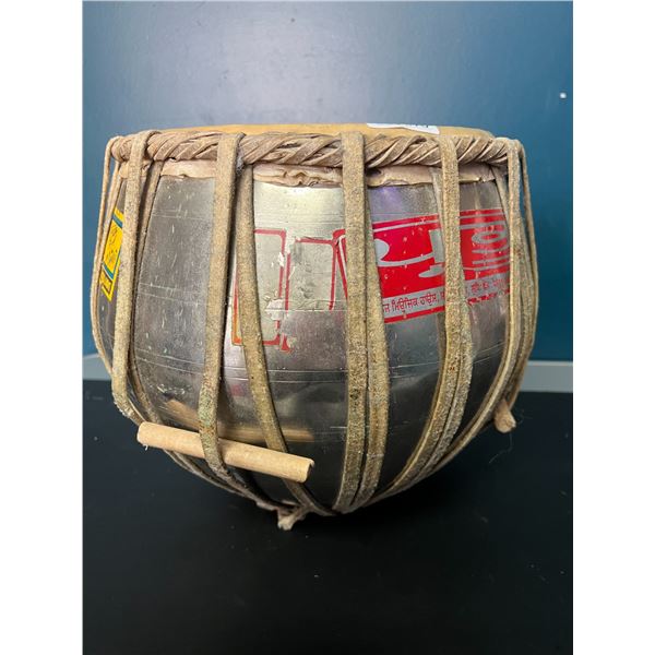 Lot of Indian Brass Tabla Drum (*Used/As Is)