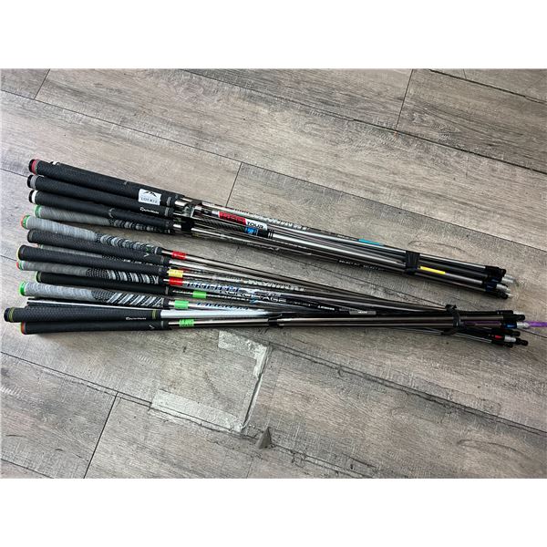 Lot of  29 Assorted Golf Club Shafts - (*Used/As Is)