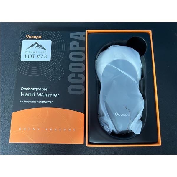 Lot of 1 Ocoopa Rechargeable Pocket Hand Warmer/Portable Powerbank