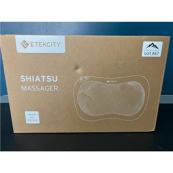 Lot of 1 Shiatsu Heated Massger for Neck & Back