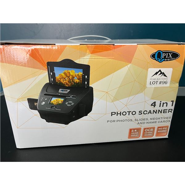 Lot of 1 Qpix Digital 4-in-1 Photo Scanner