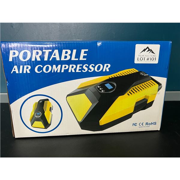 Lot of 1 Portable Air Compressor w/ Digital Display