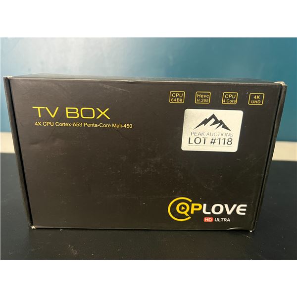 Lot of 1 Android TV Box