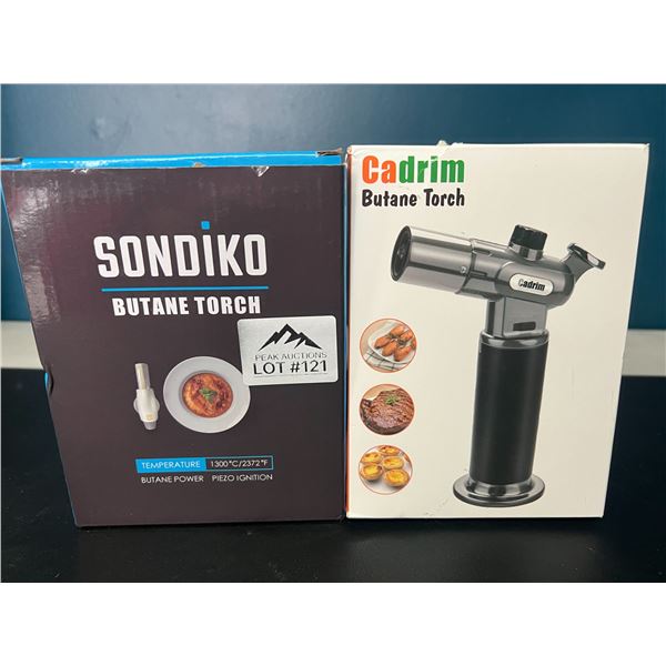 Lot of 2 Butane Torches