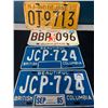 Image 1 : Lot of 4 Assorted License Plates (*Used/As Is)
