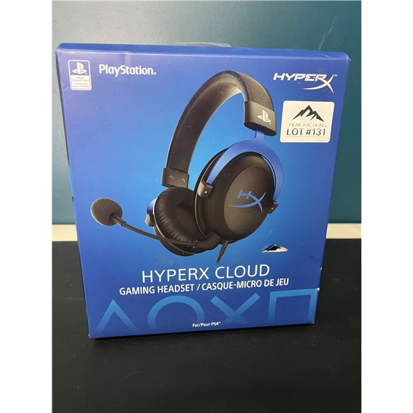 Lot of 1 PlayStation HyperX Cloud Gaming Headset