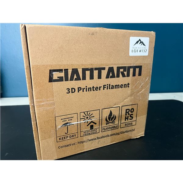 Lot of 1 PLA Filament for 3D Printers (Grey)