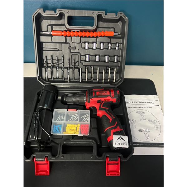 Lot of 1 Cordless Driver Drill Set