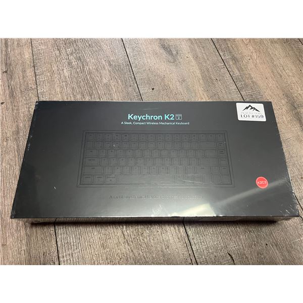 Lot of 1 Keychron K2 Sleek Wireless Mechanical Keyboard