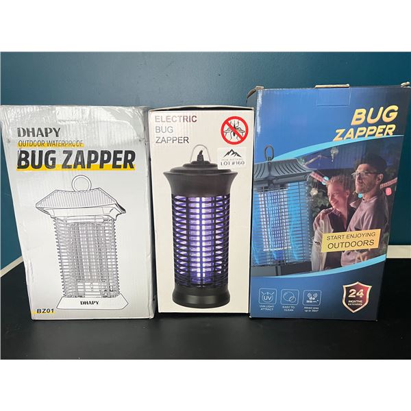 Lot of 3 Electric Bug Zappers