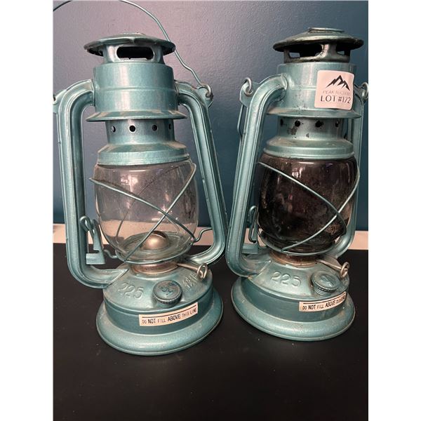 Lot of 2 Lanterns (*Used/As Is)