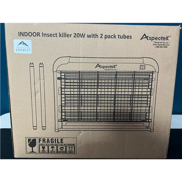 Lot of 1 Aspectek Indoor Electronic bug Zapper/Insect Killer Lamp