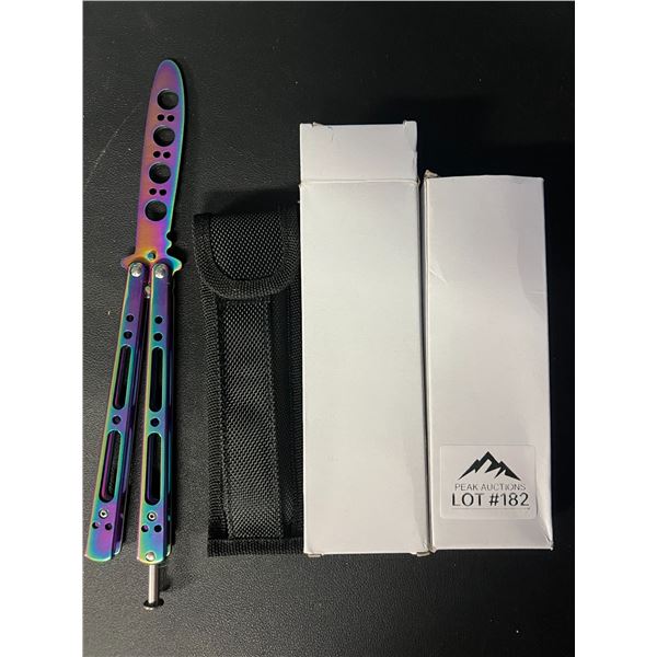 Lot of 2 Butterfly Knives