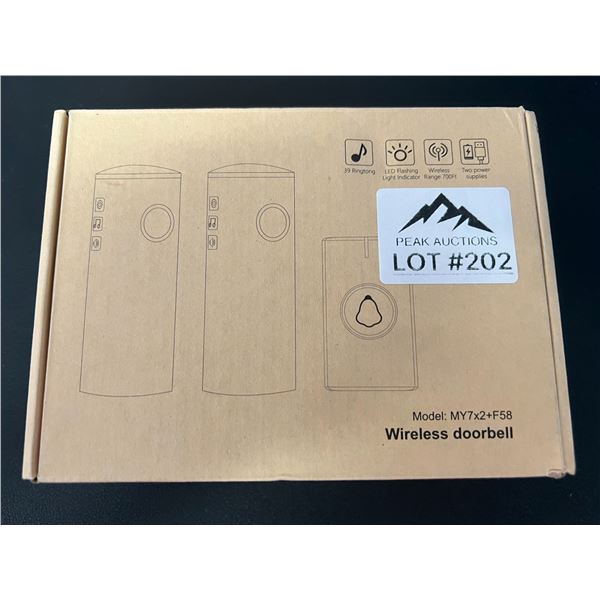 Lot of 1 Wireless Doorbell