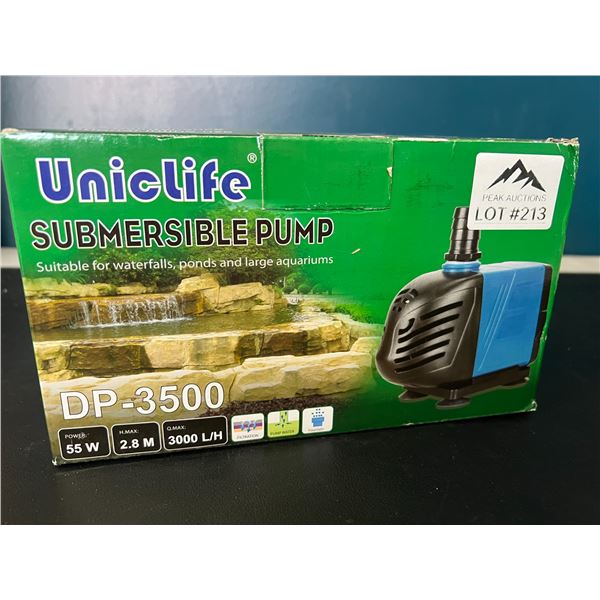 Lot of 1 Uniclife Submersible Pump