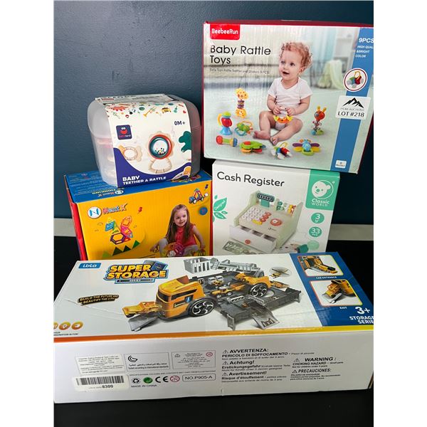 Lot of 5 Assorted Kids/Toddler Toys