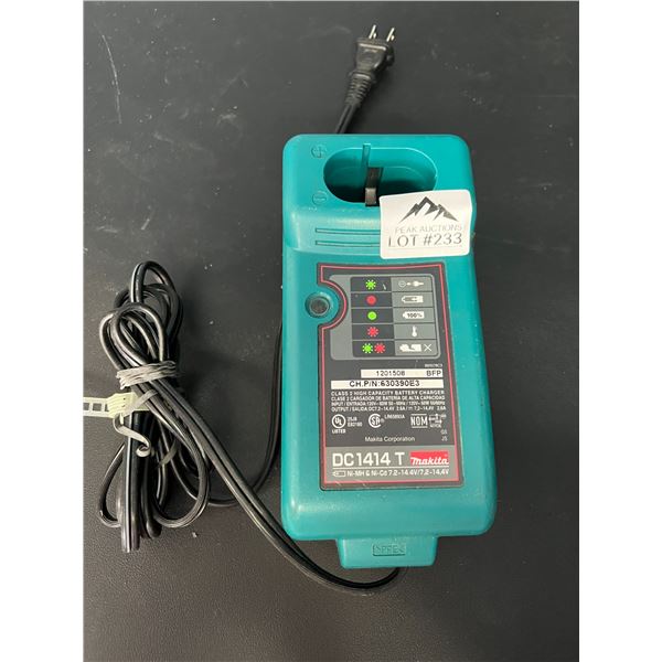 Lot of 1 Makita Charger (*Used/As Is)