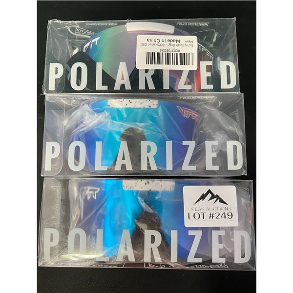 Lot of 3 Pit Viper Polarized Sunglasses