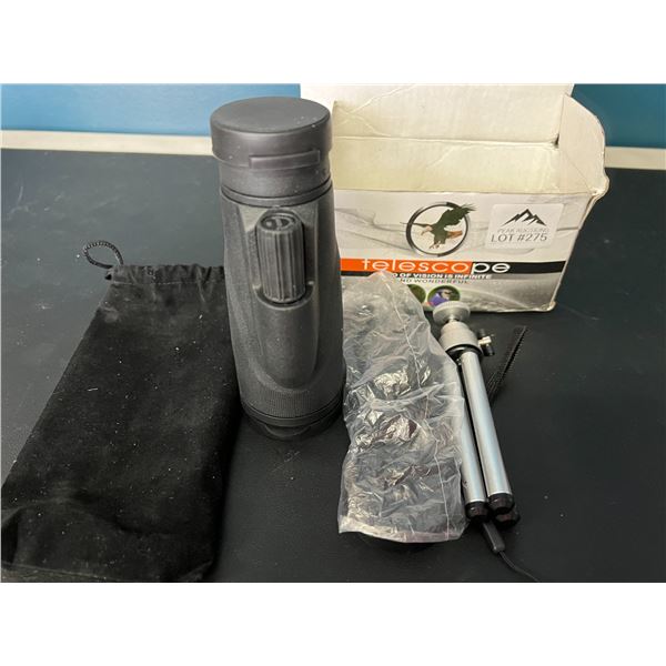 Lot of 1 Telescope w/ Tripod
