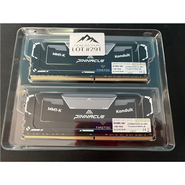 Lot of 2 Pinnacle RAM for Computers (2 x 8GB ram)