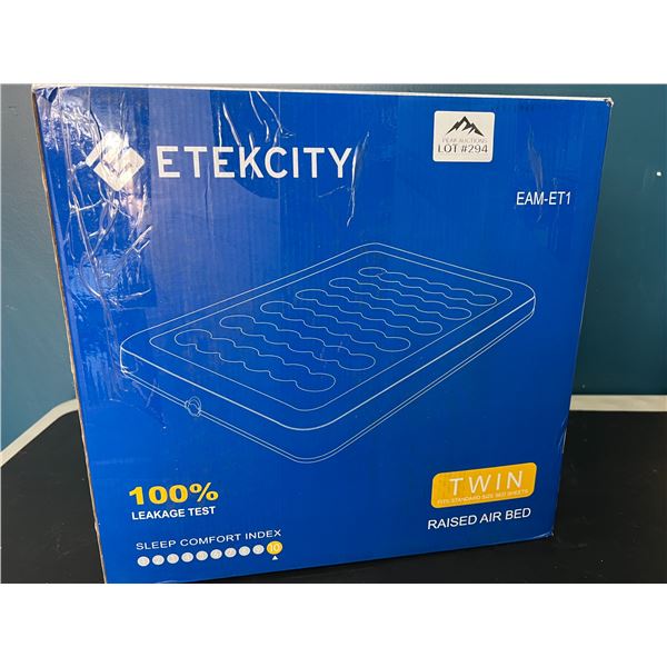 Lot of 1 Etekcity Twin Raised Inflatable Air Bed