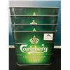 Image 1 : Lot of 4 Carlsberg Beer Buckets (*Used/As Is)