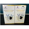 Image 1 : Lot of 2 Magentak Ultrasonic Automatic Toothbrushes w/ Teeth Whitening Lights