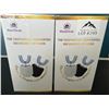 Image 1 : Lot of 2 Magentak Ultrasonic Automatic Toothbrushes w/ Teeth Whitening Lights