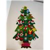 Image 2 : Lot of 2 DIY Felt Christmas Trees - 3FT tall