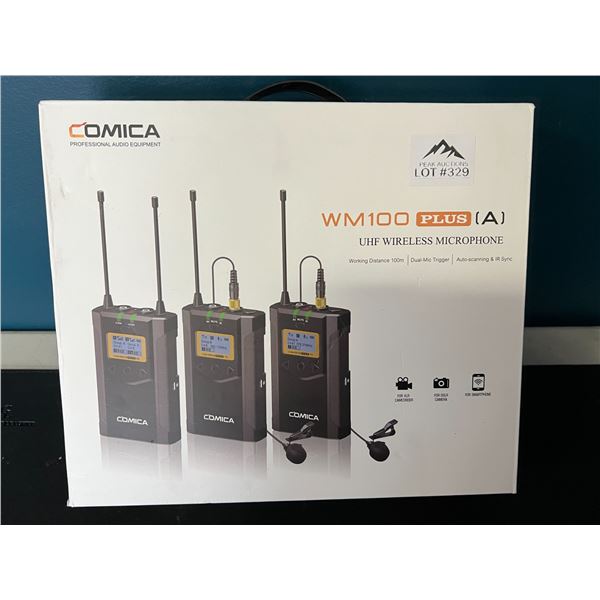 Lot of 1 Comica WM100 Plus Wireless Microphone System
