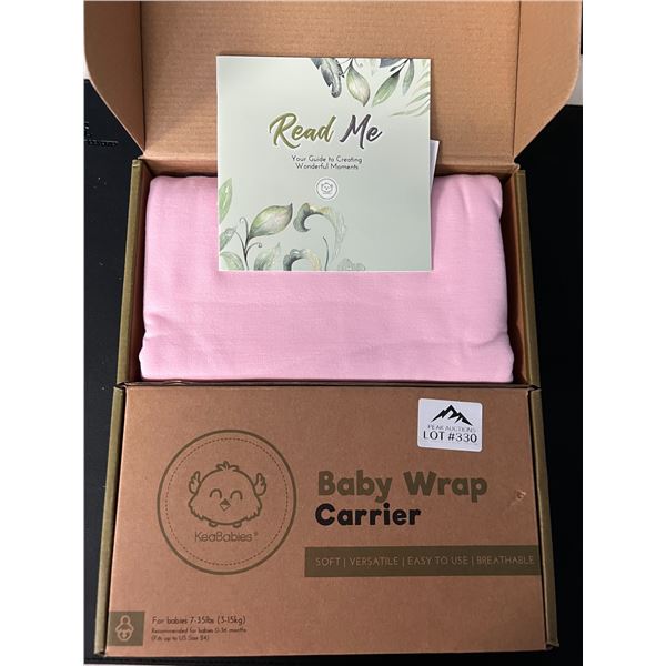 Lot of 2 Baby Wrap Carriers (Pink)