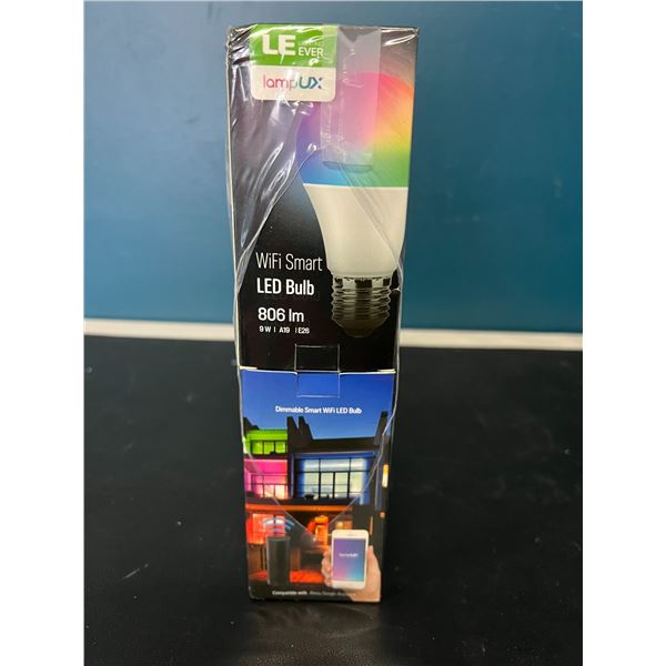 Lot of 4 Wi-Fi Smart LED Light Bulbs