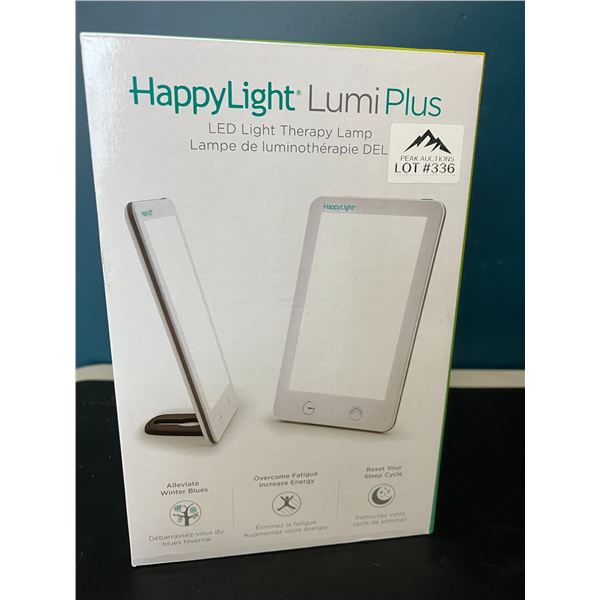 Lot of 1 HappyLight Lumi Plus LED Light Therapy Lamp