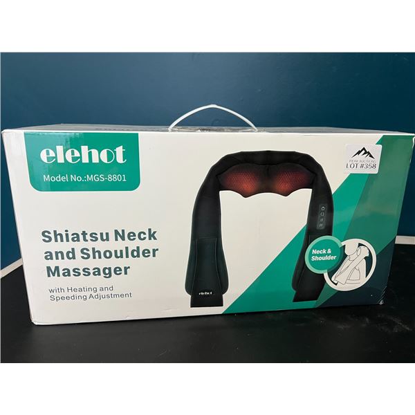 Lot of 1 Shiatsu Heated Massager for Neck & Back