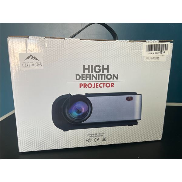 Lot of 1 High Definition Projector