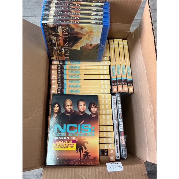 Lot of 37 DVD's/Blu-Rays