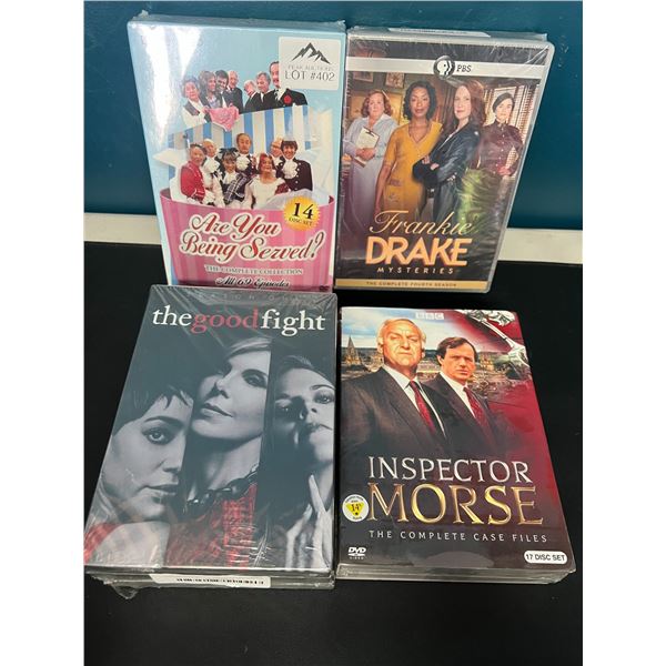 Lot of 4 DVD Box Sets - Complete Series DVD Sets