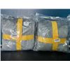 Image 2 : Lot of 2 Wearable Hoodie Snuggie Blankets - Grey