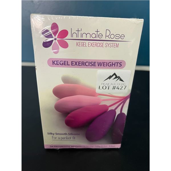 Lot of 1 Intimate Rose Kegel Exercise Weights
